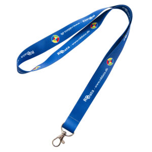 Lanyard m. 4-farvet tryk, 20 mm