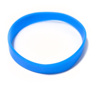 Silicone armbånd blå