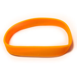 Silicone armbånd orange