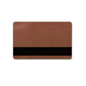 Plastkort bronze/HiCo