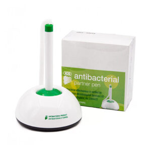Antibakteriel desktop pen, hvid