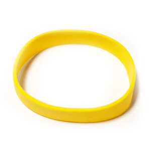 Silicone armbånd gult