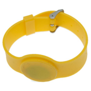 Armbånd gult Mifare - Justerbar rem